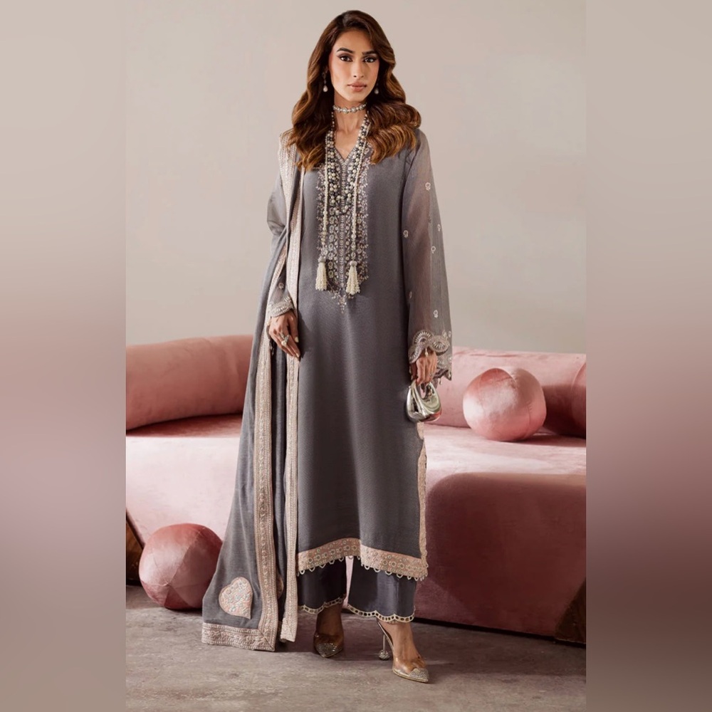 Pakistani/Indian Embroidered Salwar Kameez